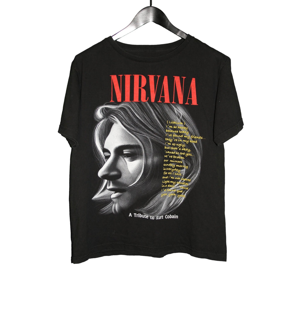 Nirvana Kurt Cobain Tribute Shirt - Faded AU