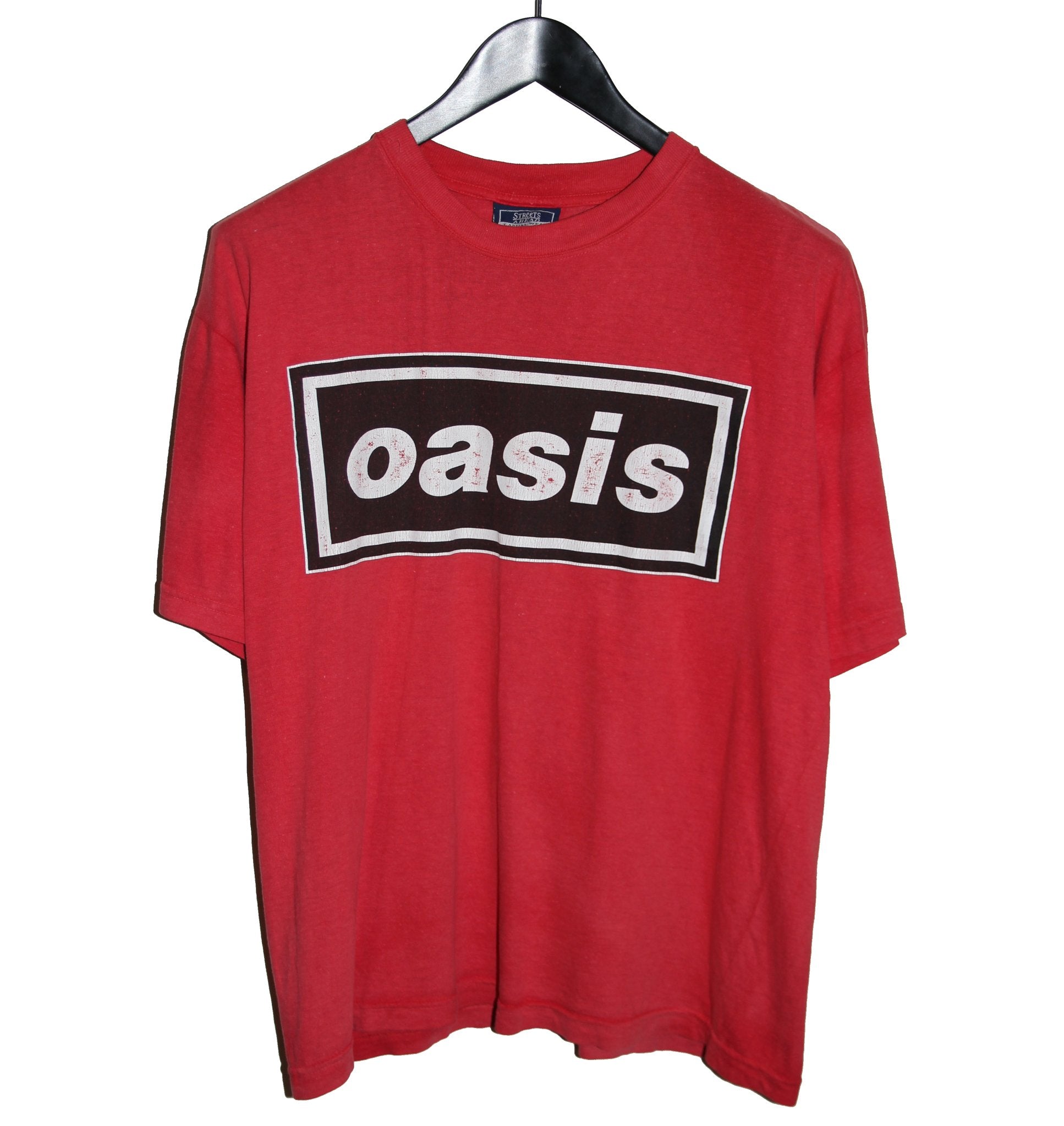 Oasis 90's Sounds Music Store NZ Promo Shirt - Faded AU