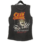 Ozzy Osbourne 1983 Bark at the Moon Tour Shirt - Faded AU