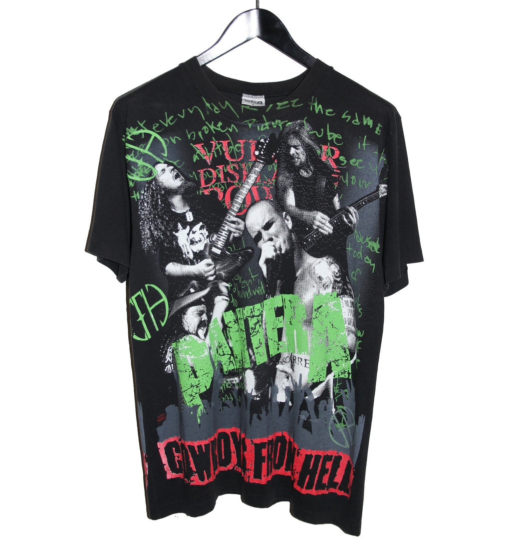 Pantera 1992 Cowboys From Hell All-Over Print Shirt - Faded AU