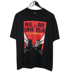 Paul Simon & Bob Dylan 1999 Never Ending Tour Shirt - Faded AU