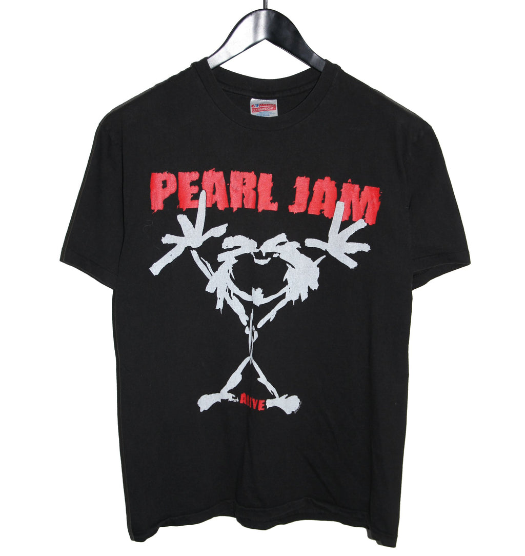 Pearl Jam 1992 Alive Ten Album Shirt - Faded AU