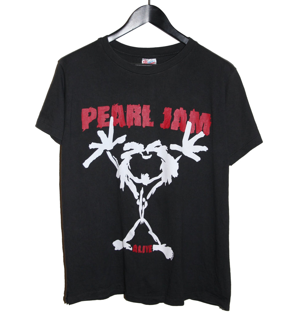 Pearl Jam 1992 Alive Ten Album Shirt - Faded AU