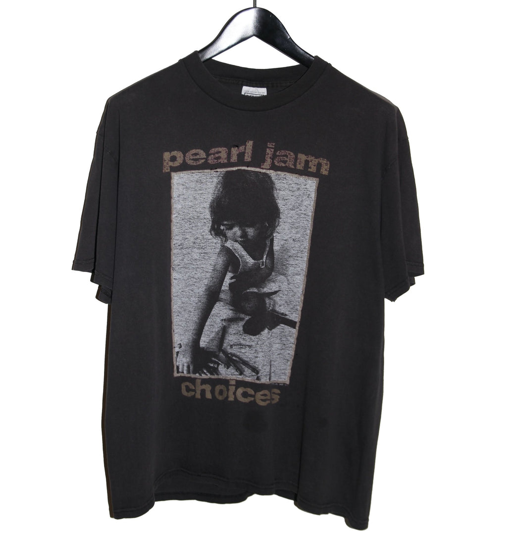 Pearl Jam 1992 Choices Shirt - Faded AU