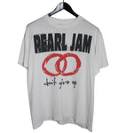 Pearl Jam 1992 Don't Give Up European Summer Tour Shirt - Faded AU