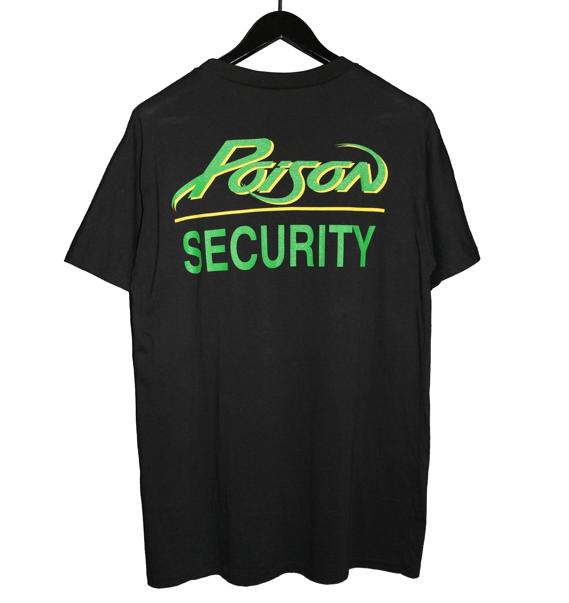 Poison 1989 Security Shirt - Faded AU