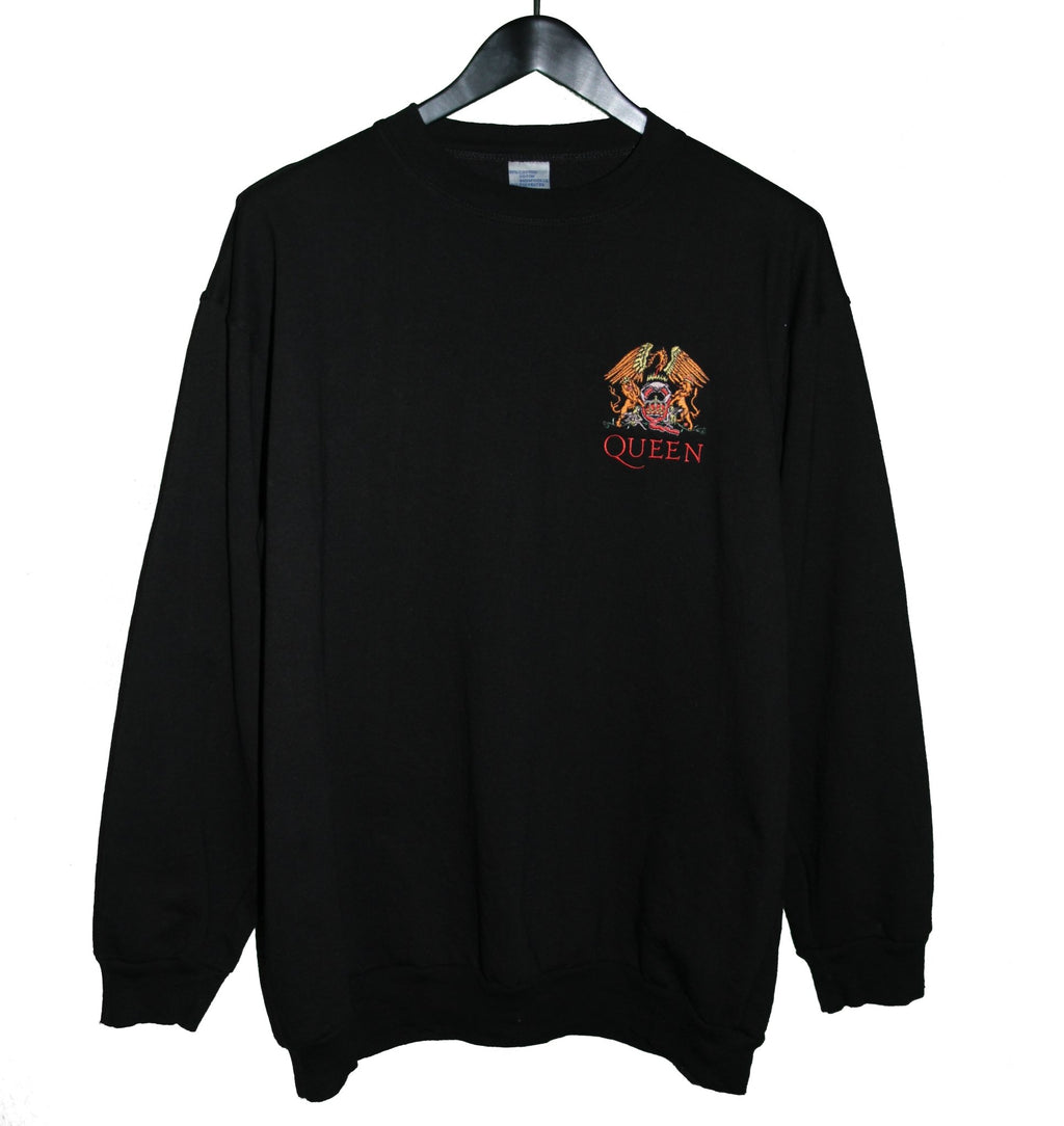 Queen 80's Embroided Crest Sweatshirt - Faded AU