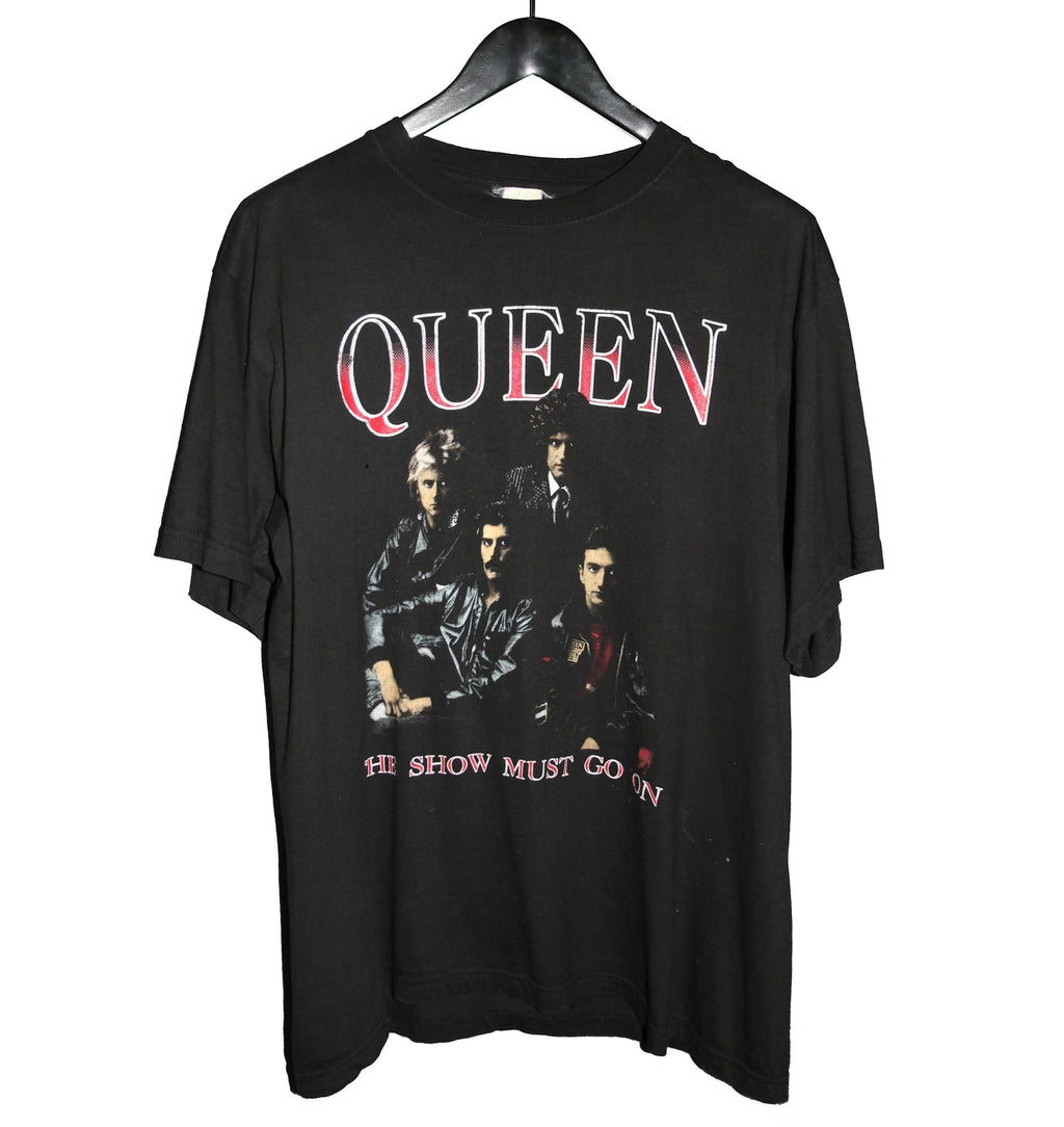 Queen 90s The Show Must Go On Shirt - Faded AU