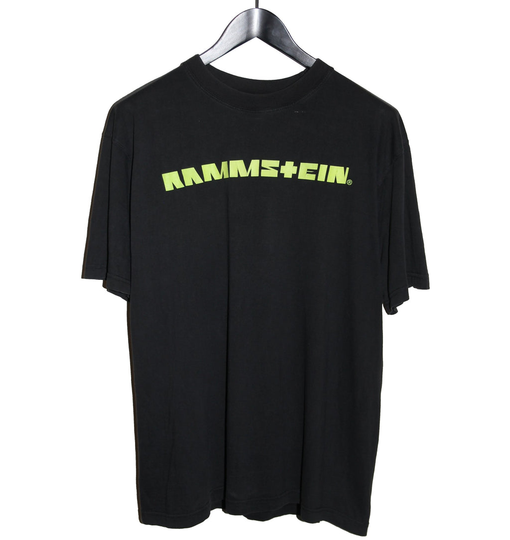 Rammstein 1998 Spellout Shirt - Faded AU