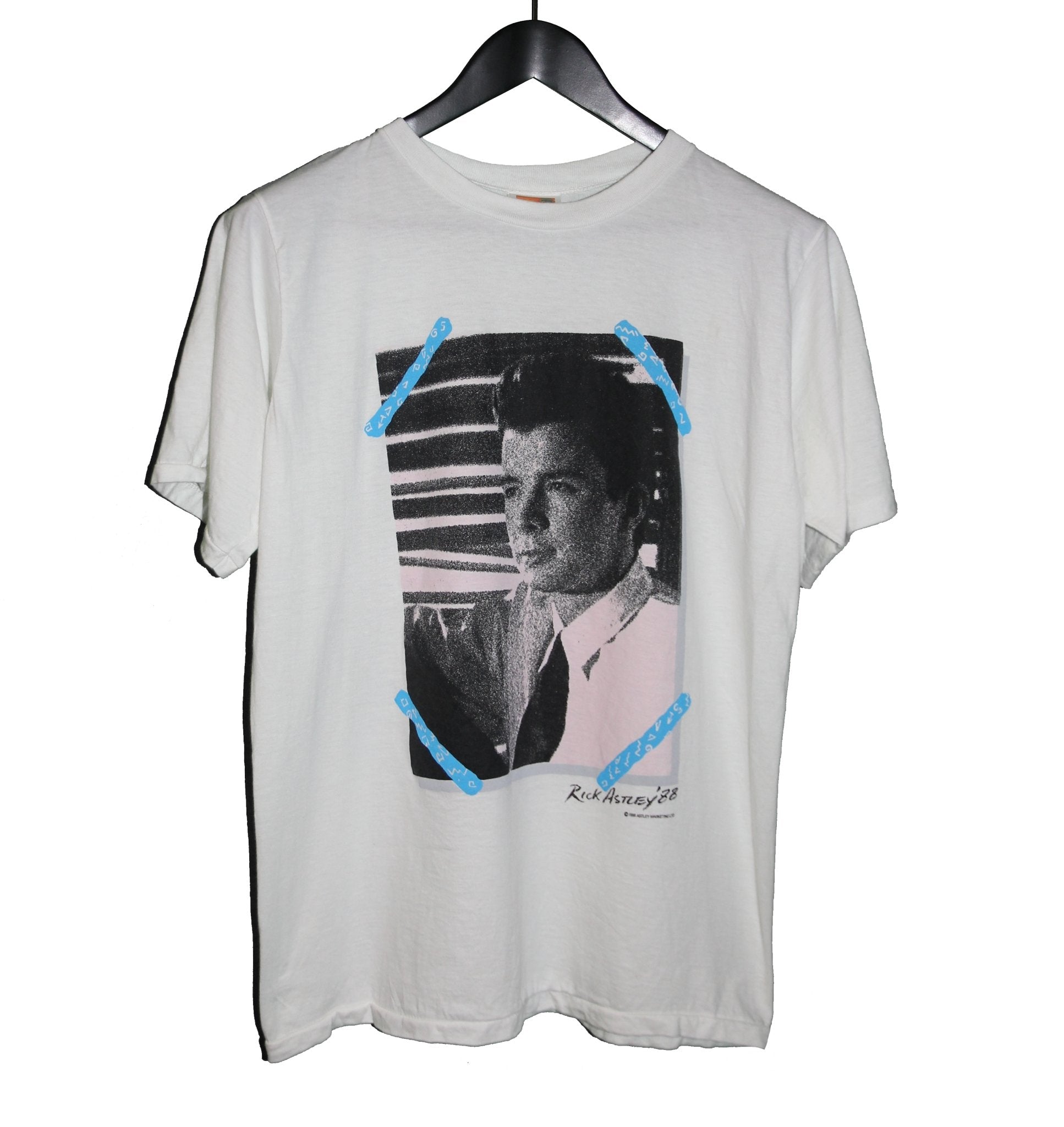 Rick Astley 1988 Hold Me in Your Arms Shirt - Faded AU