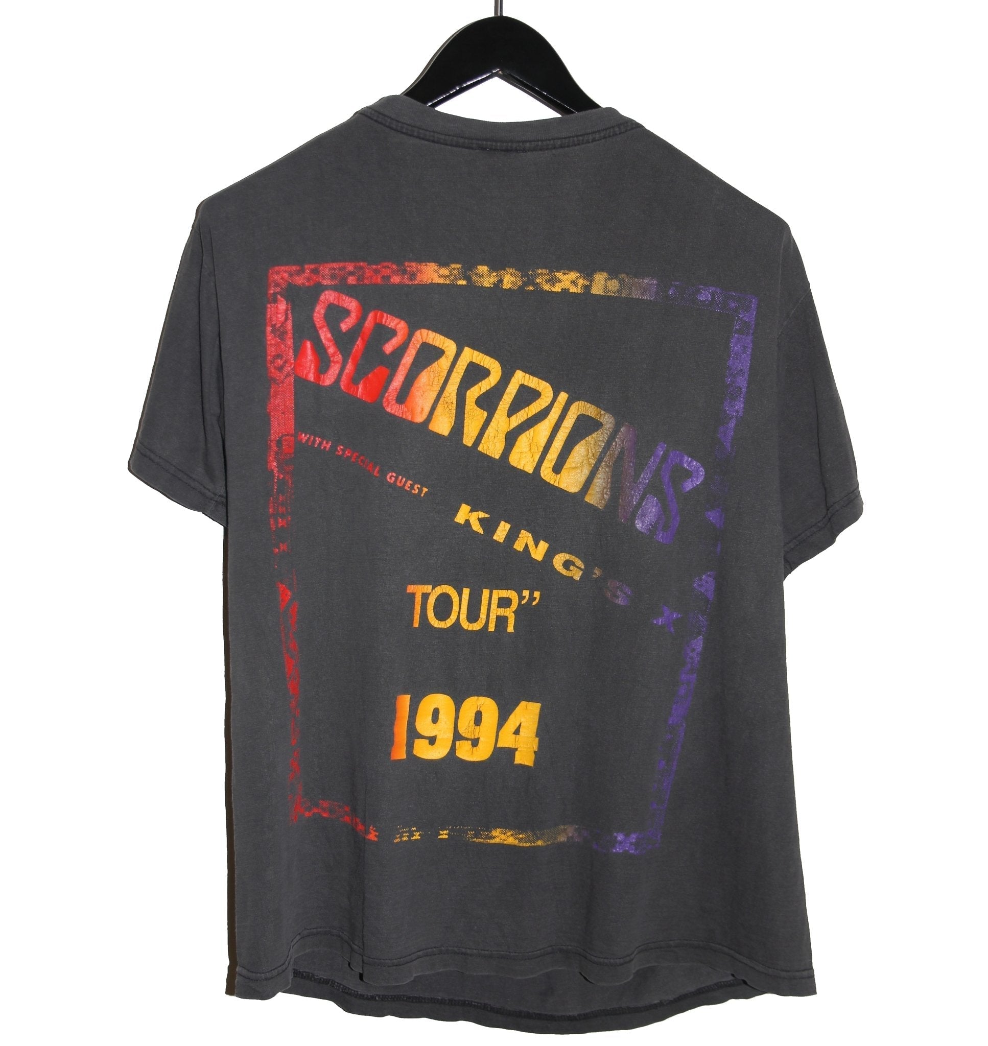 Scorpions 1994 Face The Heat Tour Shirt - Faded AU