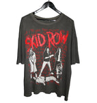 Skid Row 1990 I Survived Skid Row Live Tour Shirt - Faded AU