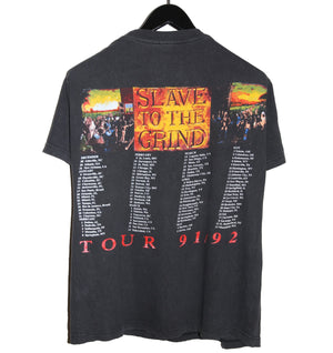 Skid Row 1991/92 Slave To The Brave Tour Shirt - Faded AU