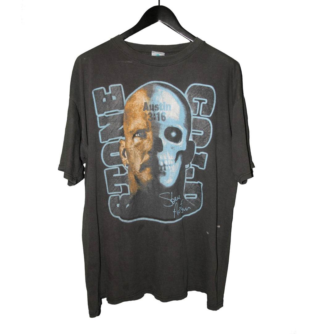 Stone Cold Steve Austin 90s Skull Face Shirt - Faded AU