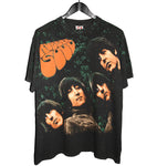 The Beatles 1990s Rubber Soul All Over Print Shirt - Faded AU