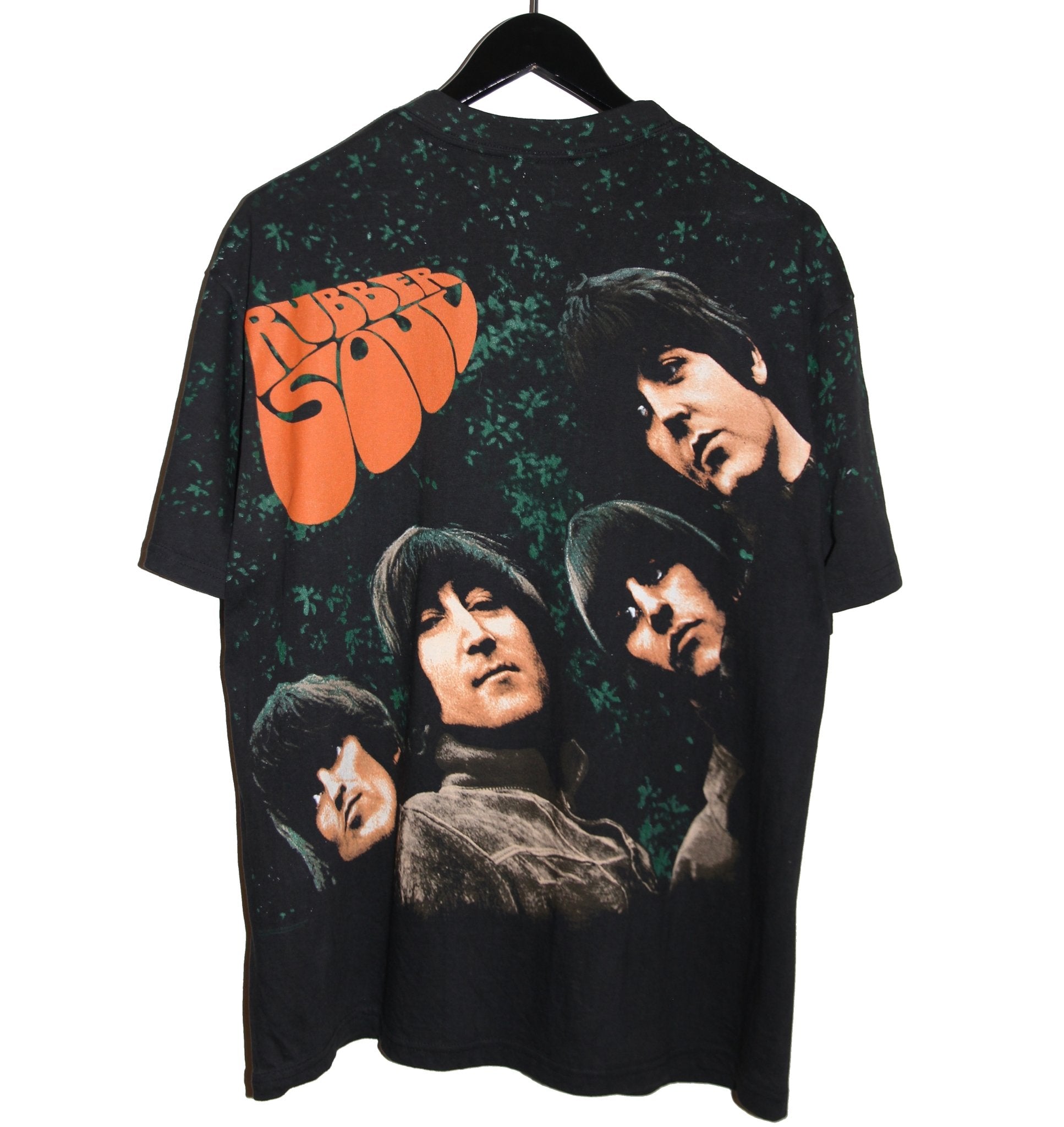 The Beatles 1990s Rubber Soul All Over Print Shirt - Faded AU