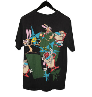 The Ren & Stimpy 1992 NickToons TV Show Shirt - Faded AU