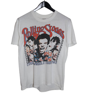 The Rolling Stones 1989 Steel Wheels Portrait Tour Shirt - Faded AU