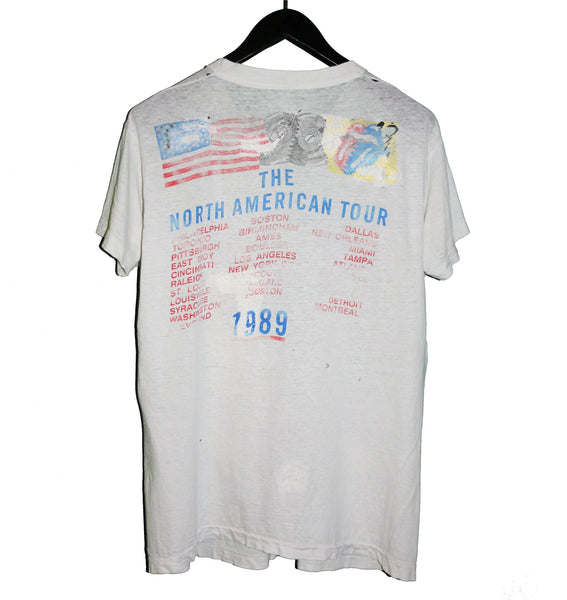 The Rolling Stones 1989 Steel Wheels Tour Shirt – Faded AU