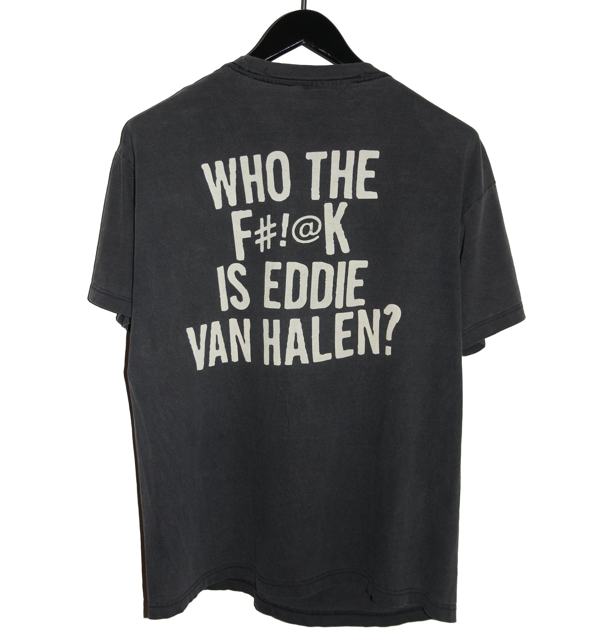 Van Halen 1998 Who The F**k is Eddie Van Halen Shirt - Faded AU