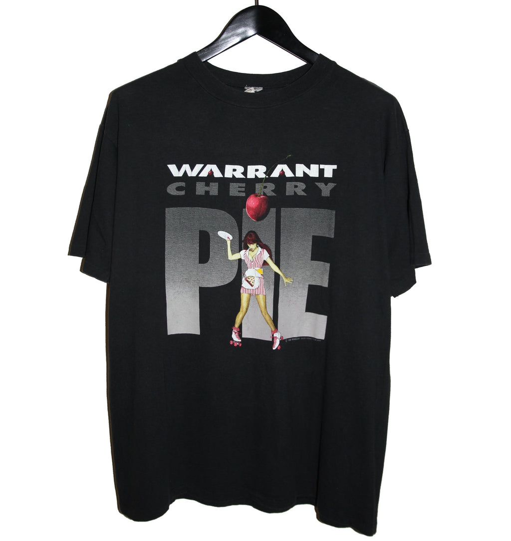 Warrant 1990/91 Cherry Pie Tour Shirt - Faded AU