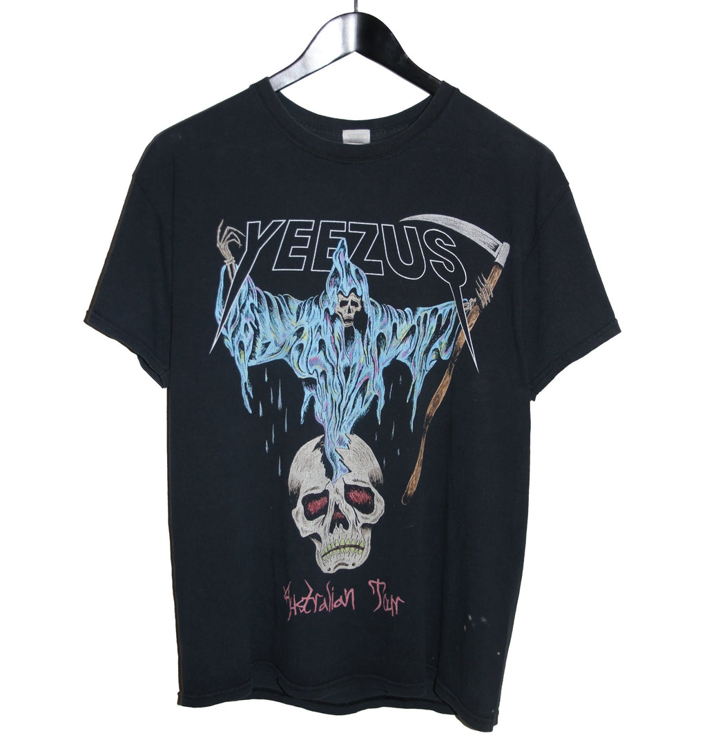 Yeezus 2014 Reaper Australian Tour Shirt - Faded AU