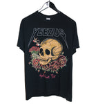 Yeezus 2014 Skull & Roses Australian Tour Shirt - Faded AU